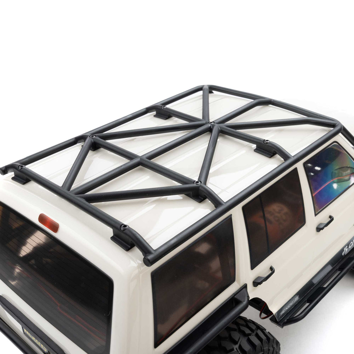 Axial AXI-2037T2 1/10 SCX10 III Jeep Cherokee XJ 4X4 RTR Brushed Rock Crawler, White