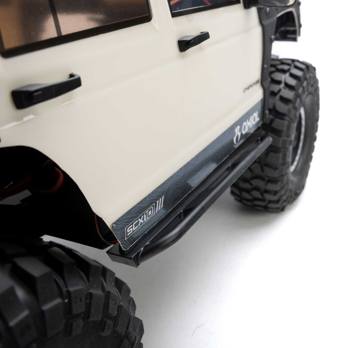 Axial AXI-2037T2 1/10 SCX10 III Jeep Cherokee XJ 4X4 RTR Brushed Rock Crawler, White