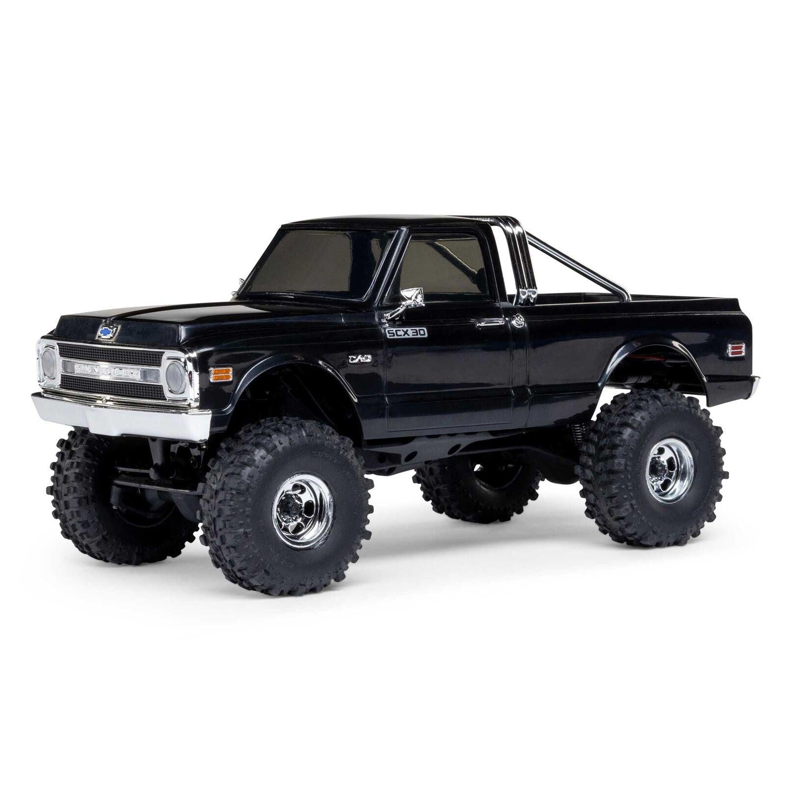 Axial SCX30 Chevrolet K10 Black 1/30 Rock Crawler (Battery
