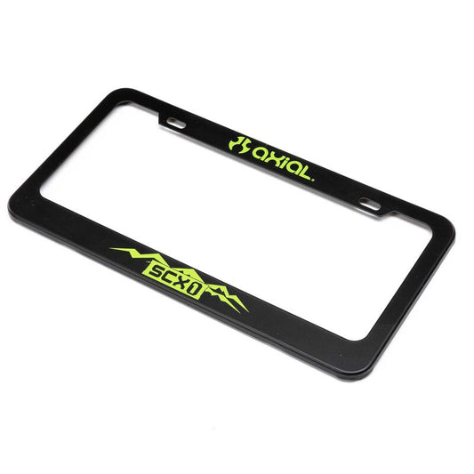 Axial AXI-2321 License Plate Frame Green