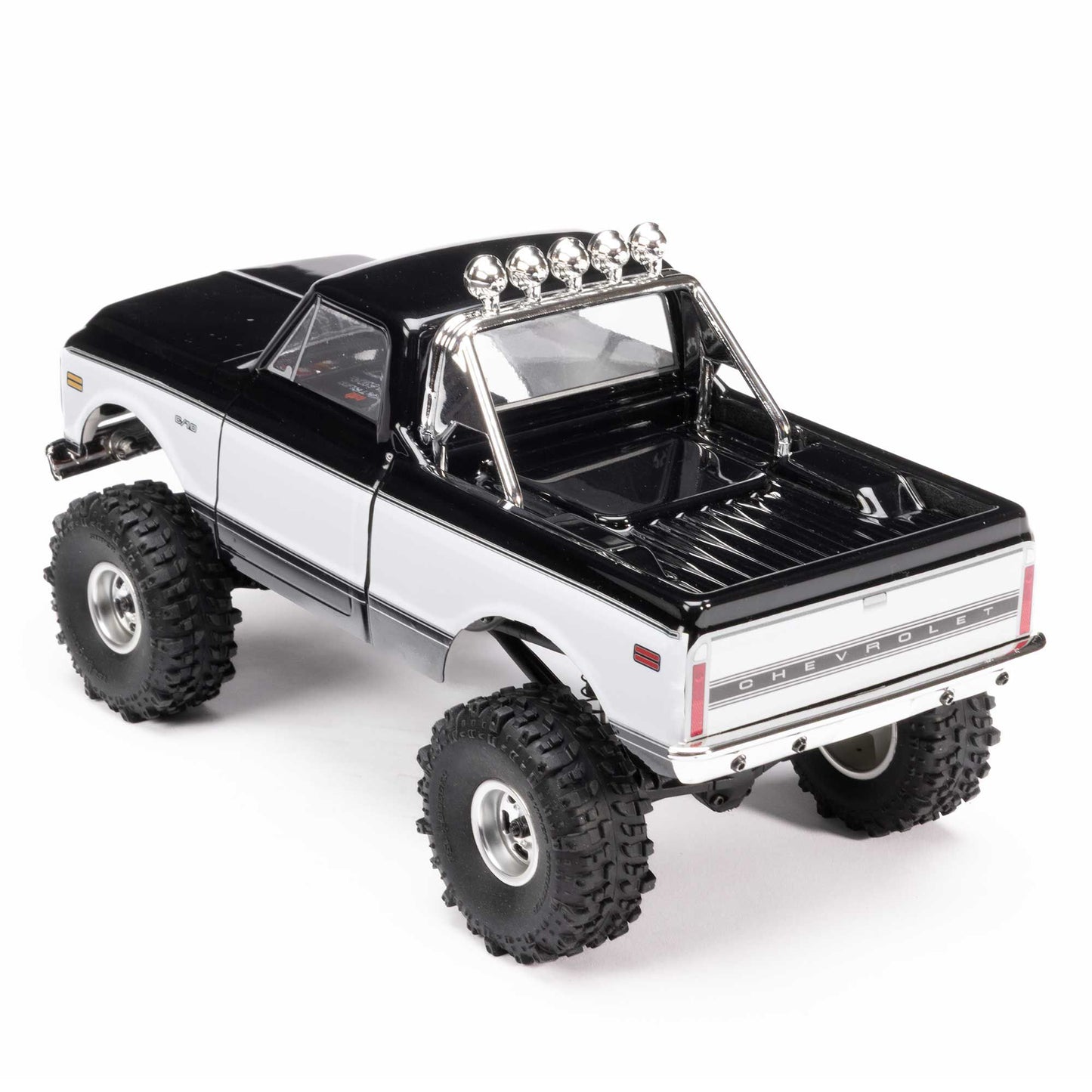 Axial AXI-3408T1 1/24 SCX24 1967-1972 Chevrolet C10 4WD Truck RTR, Black.