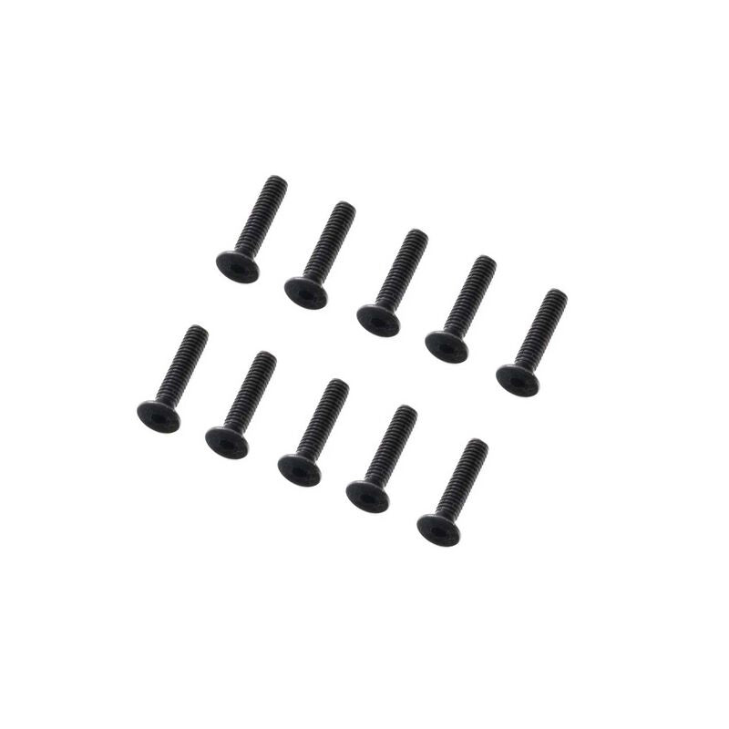 Axial AXI-3838 M2 x 12mm Flat Head Screw (10).