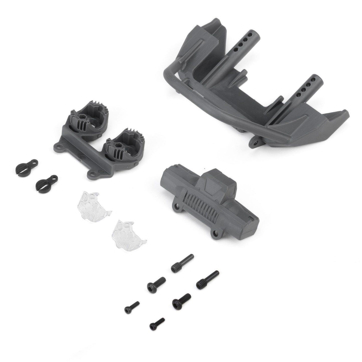 Axial AXI-4687 Gray Front Bumper Set