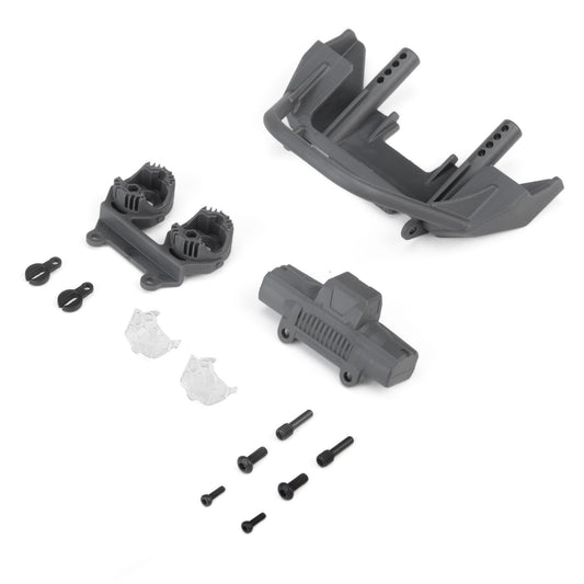 Axial AXI-4687 Gray Front Bumper Set