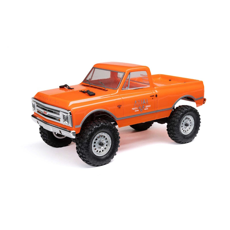 Axial 00001V2T3 1/24 SCX24 1967 Chevrolet C10 4X4 RTR Mini Crawler - Orange