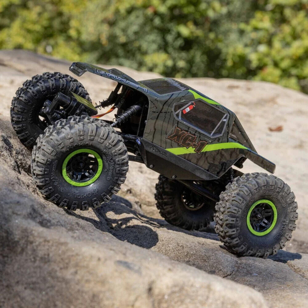 Axial AXI00003T1 AX24 XC-1 XC1 1/24 Scale 4WD RTR 4WS Mini Crawler Truck Green