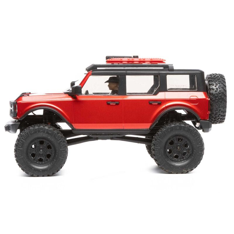 Axial AXI00006T1 1/24 SCX24 2021 Ford Bronco 4WD Truck Brushed RTR Red