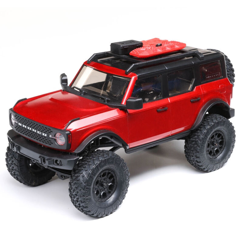 Axial AXI00006T1 1/24 SCX24 2021 Ford Bronco 4WD Truck Brushed RTR Red
