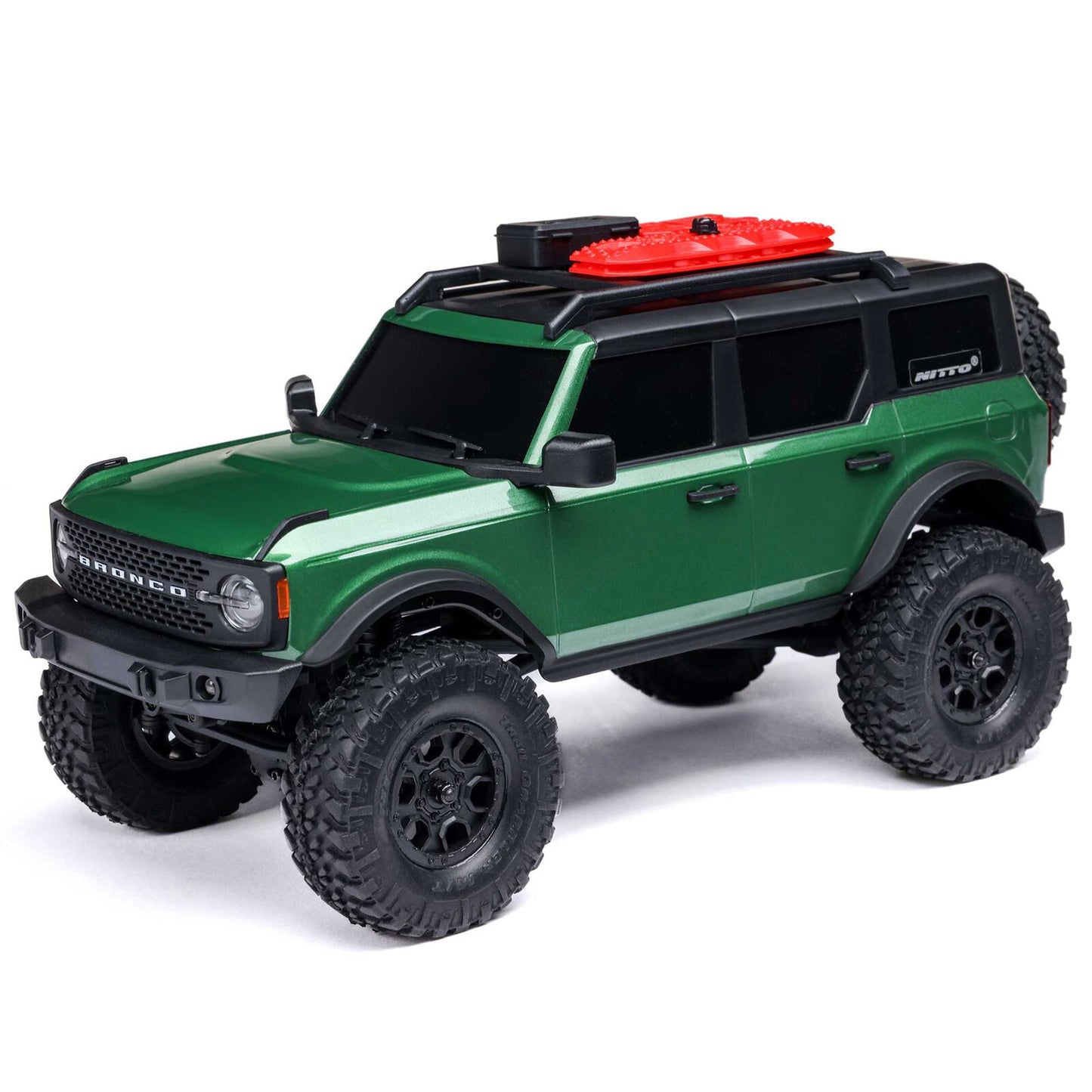 Axial 1/24 SCX24 Ford Bronco 4X4 RTR Brushed Rock Crawler w/ Battery & Charger.
