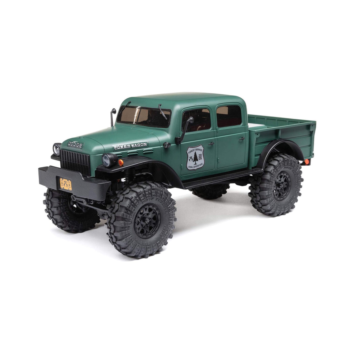Axial 1/24 SCX24 Dodge Power Wagon 4X4 RTR Brushed Rock Crawler w/ Battery & Charger.