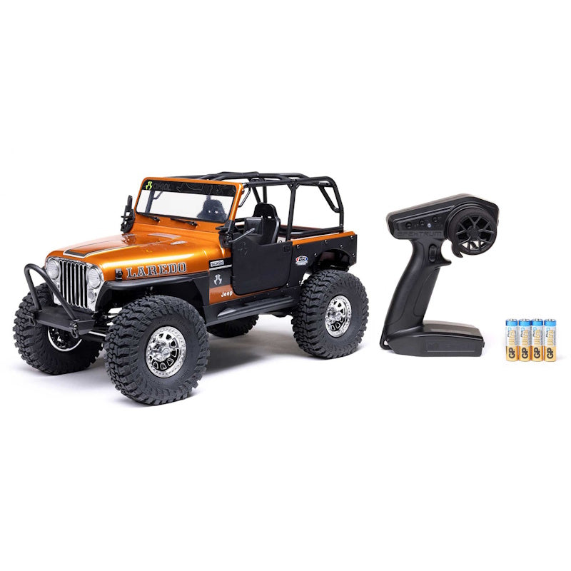 Axial 1/10 SCX10 III Jeep CJ-7 4X4 RTR Brushed Rock Crawler, Copper