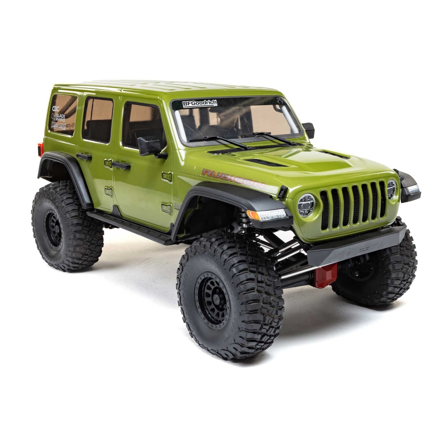 Axial AXI05000T1 1/6 SCX6 Jeep JLU Wrangler 4WD Rock Crawler RTR Green.