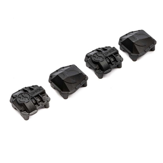 Axial AXI232044 Differential Covers Black