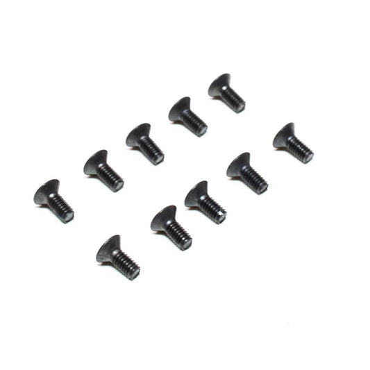 Axial AXI235166 M2.5 x 6mm Flat Head Screws (10) SCX10 III