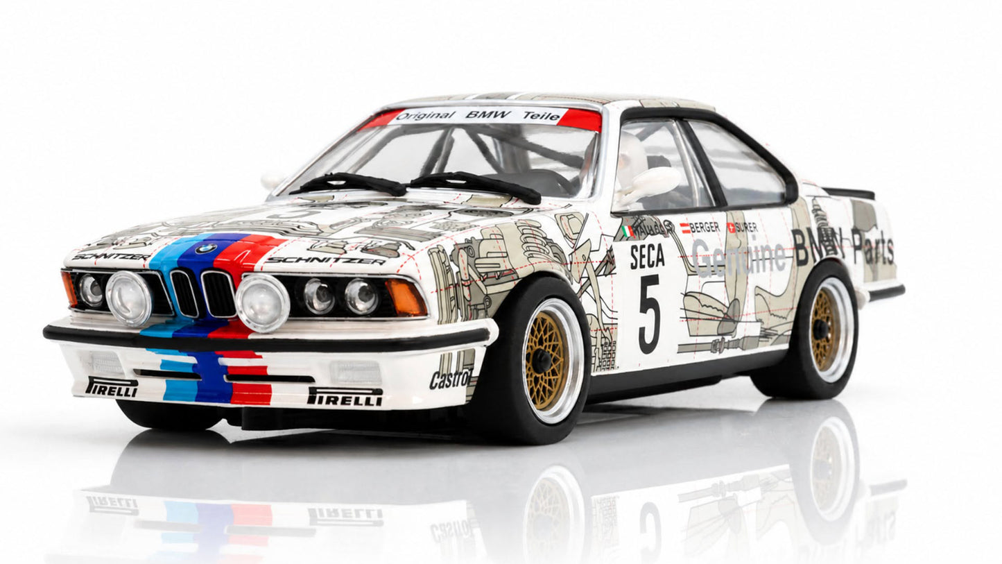 Avant Slot BMW 635 CSI Original Parts Spa 24h 1985 1/32 Slot Car 51707