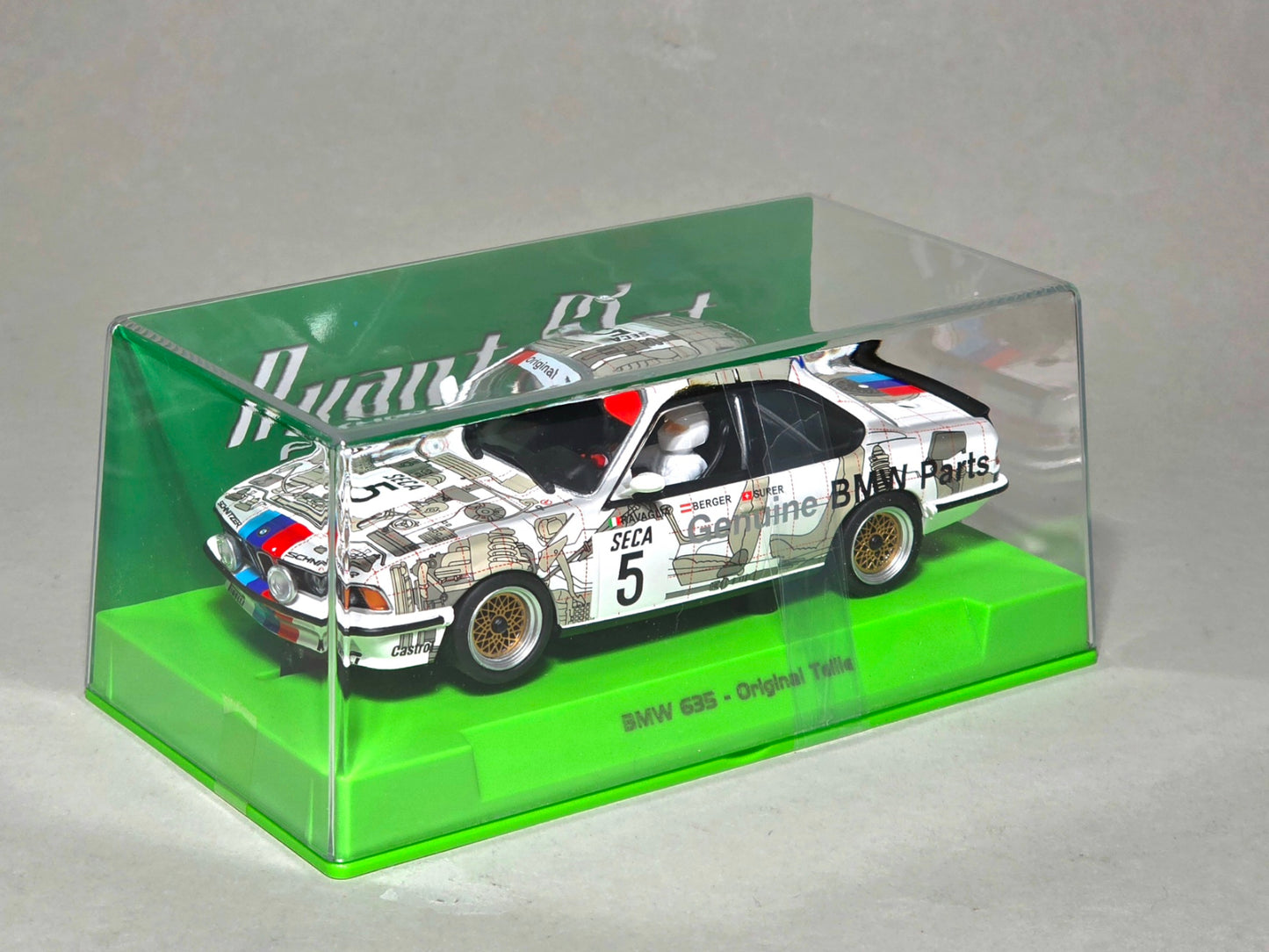 Avant Slot BMW 635 CSI Original Parts Spa 24h 1985 1/32 Slot Car 51707
