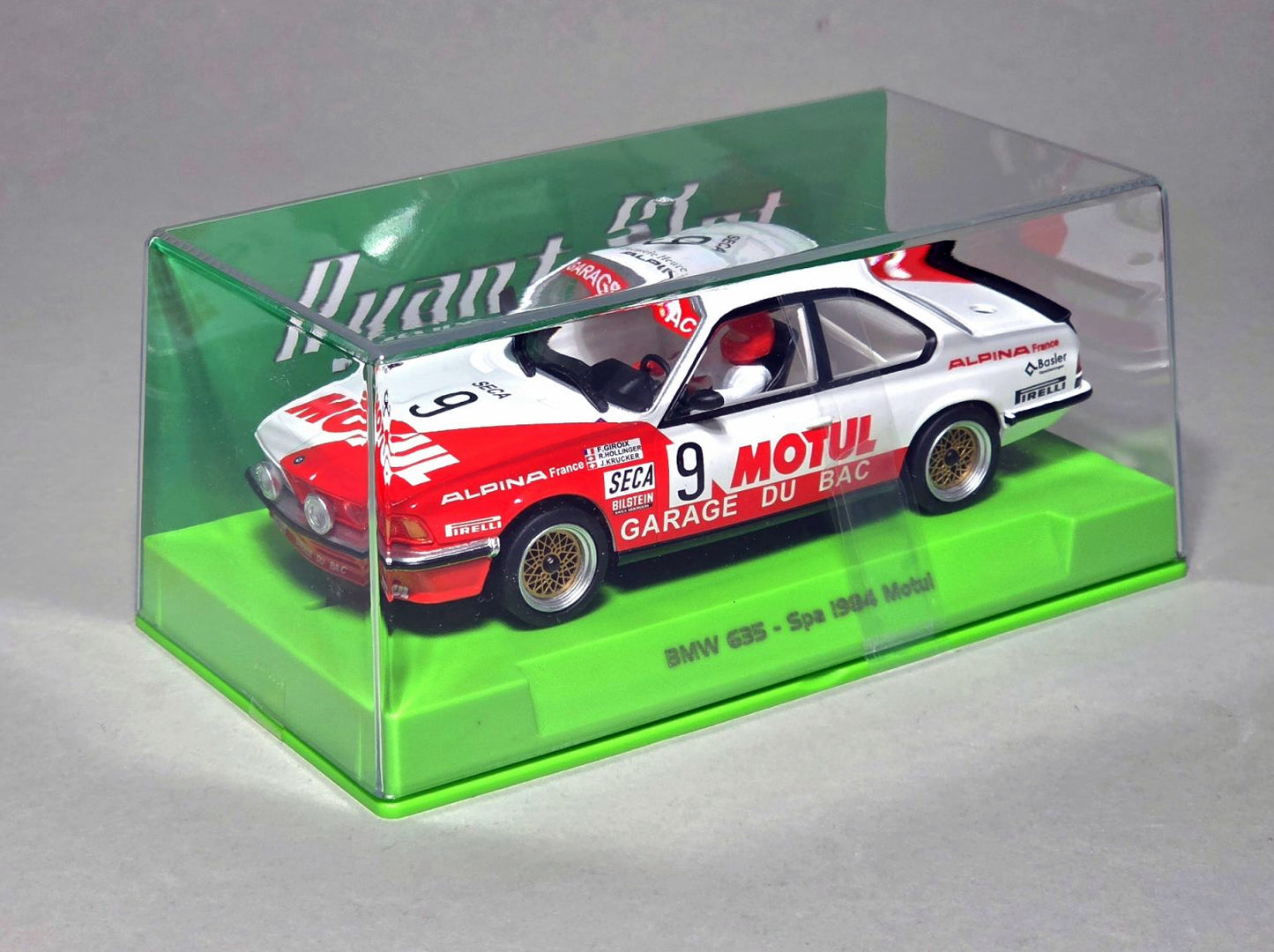 Avant Slot BMW 635 CSI Motul Spa 24h 1984 1/32 Slot Car 51708