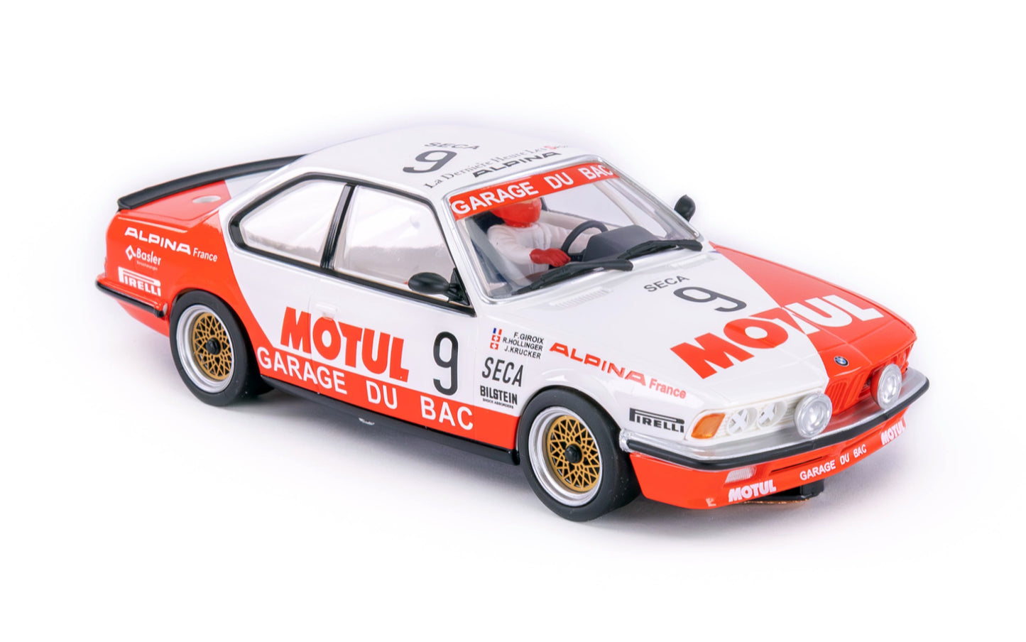 Avant Slot BMW 635 CSI Motul Spa 24h 1984 1/32 Slot Car 51708