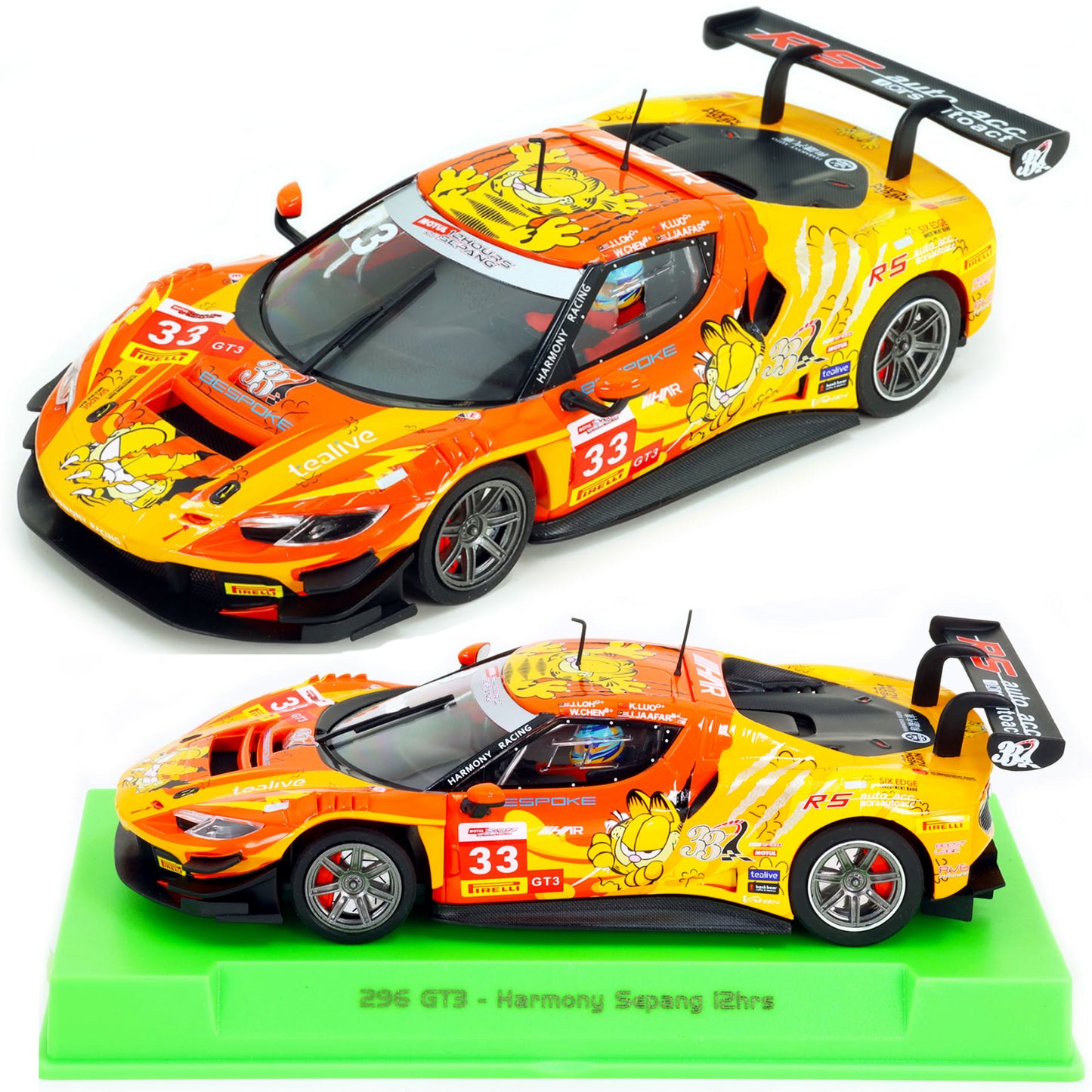 Avant Slot F296 GT3 Harmony 12h Sepang 2025 Winner 1/32 Slot Car 52311.
