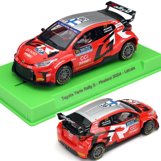 Avant Slot 52606 Toyota Yaris WRC2 Latvala #39 2024 Rally Finland 1/32 Slot Car