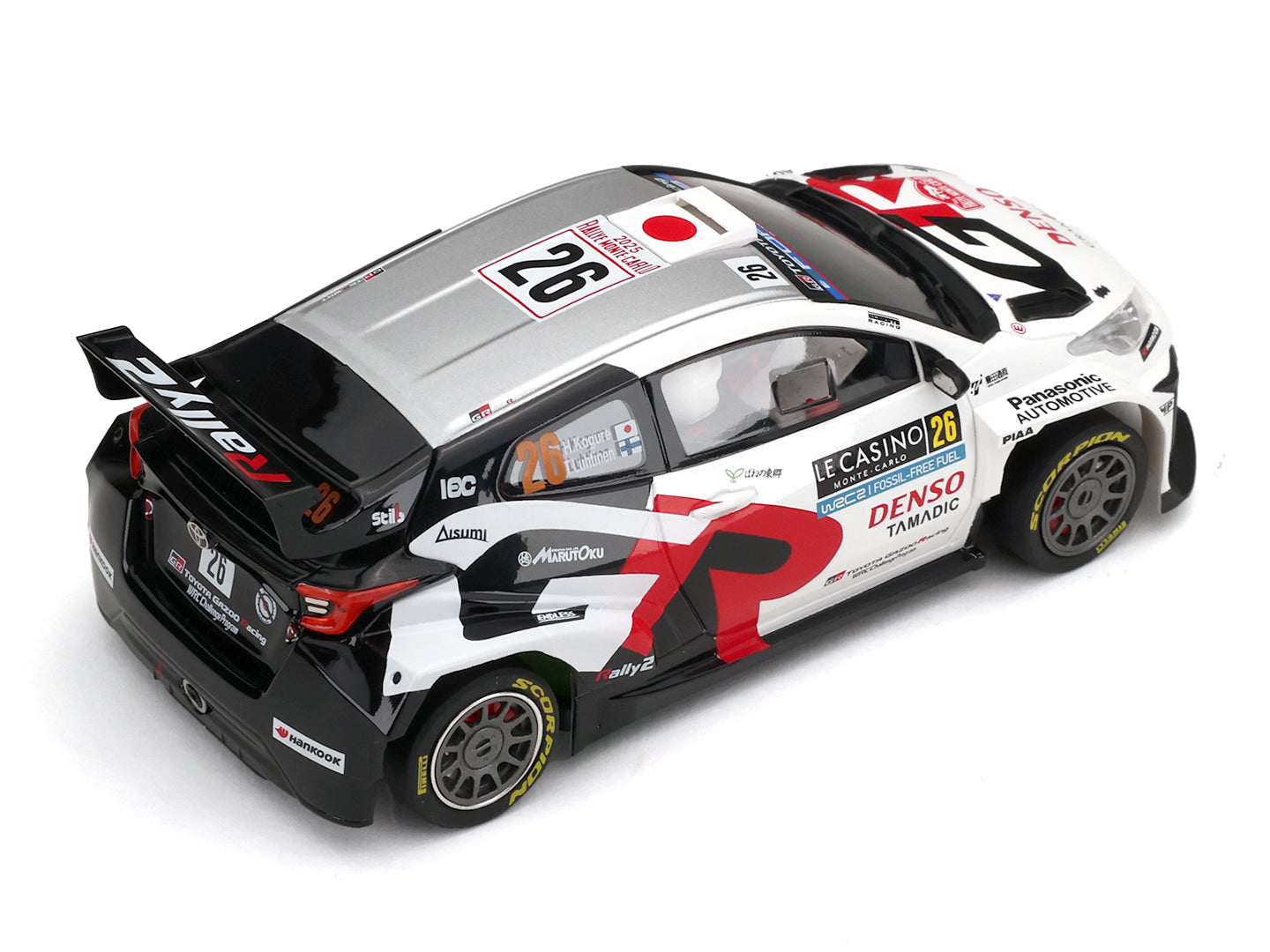 Avant Slot 52607A Toyota Yaris WRC2 2025 Rally Montecarlo 1/32 Slot Car