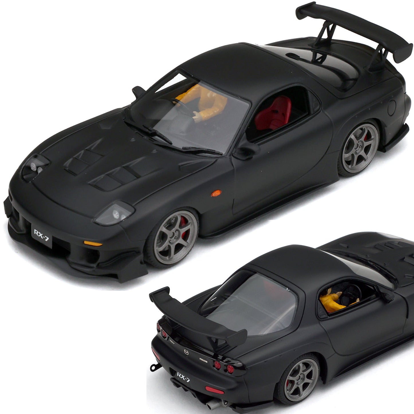 Avant Slot Mazda FD RX-7 Black Ranz Collection 1/32 Slot Car JDM01C