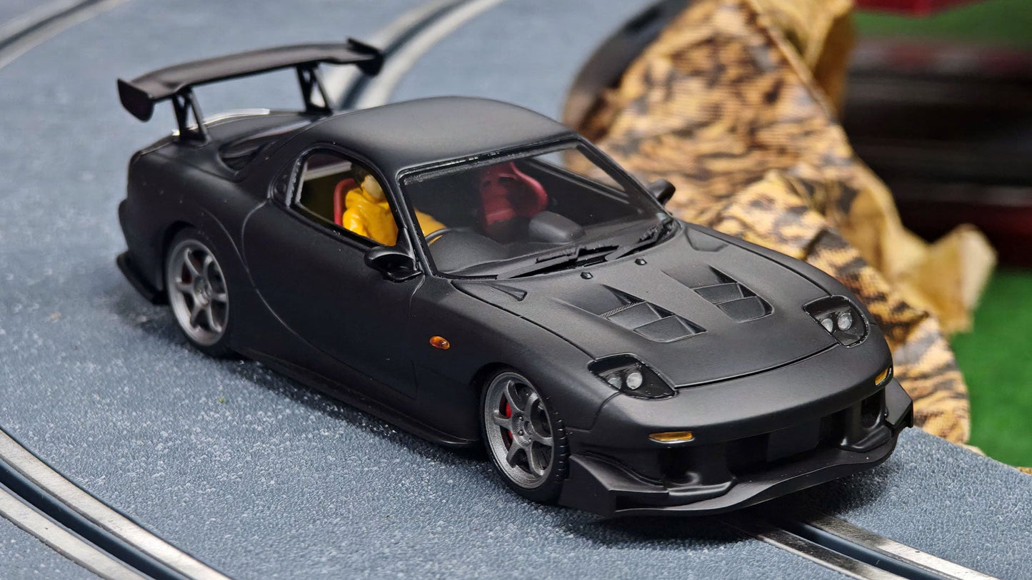Avant Slot Mazda FD RX-7 Black Ranz Collection 1/32 Slot Car JDM01C