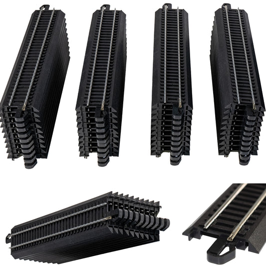 Bachmann 44481 9" Straight E-Z HO Train Track (50 Pieces)