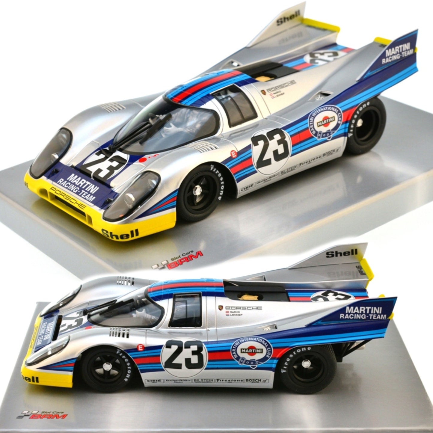 BRM Porsche 917K Martini Spa 1000km 1971 1/24 Slot Car BRM207