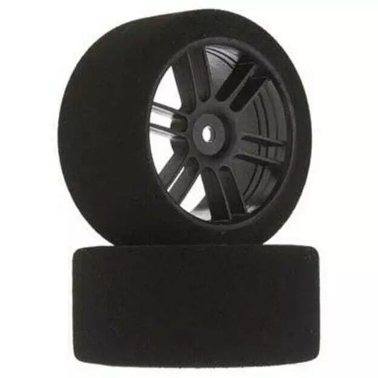 BSR Racing F2645-B 1/10 26mm Touring 45 Front Nitro Touring Tires Black (2)