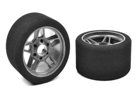 Team Corally C-14712-32 Attack Foam Front Tires for 1/8 Circuit 32 Shore 69mm mo