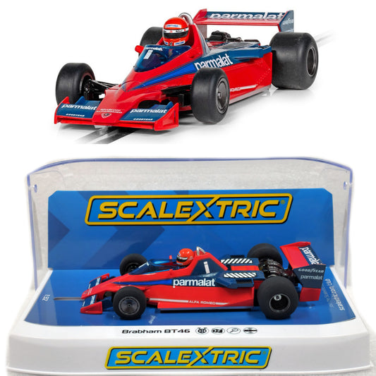 Scalextric C4510 Brabham BT46 Niki Lauda Italian GP 1978 1/32 Slot Car