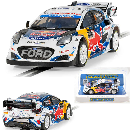 Scalextric C4569 Ford Puma Rally1 Monte Carlo 2024 1/32 Slot Car DPR.