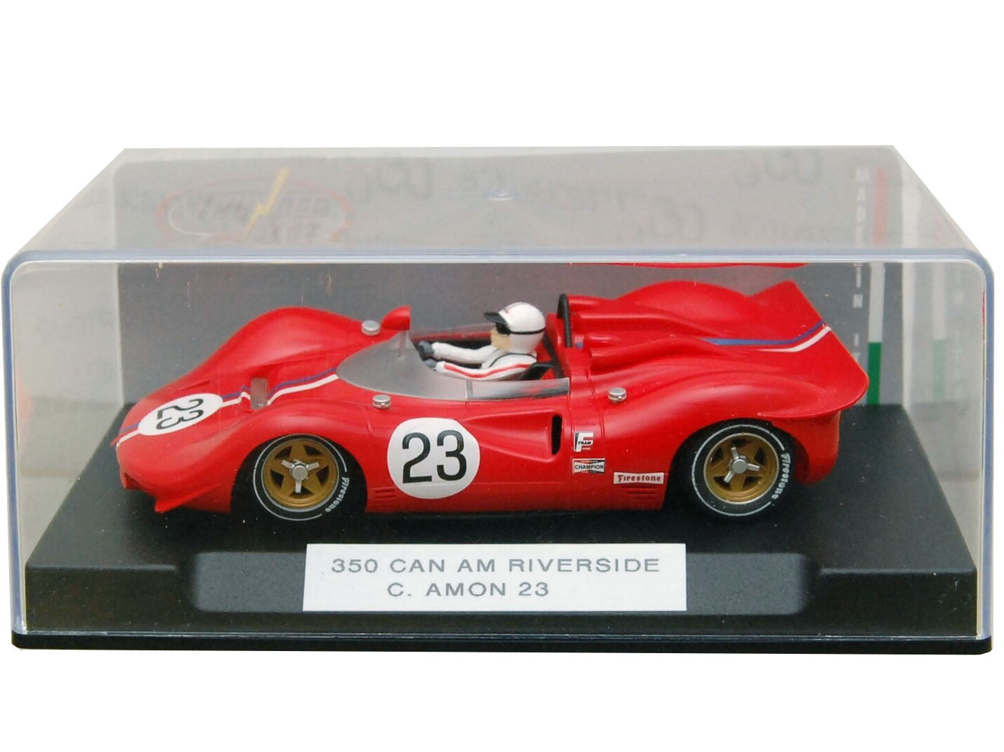 Thunderslot Ferrari 350 Can-Am Riverside 1967 #23 Thunder 1/32 Slot Car