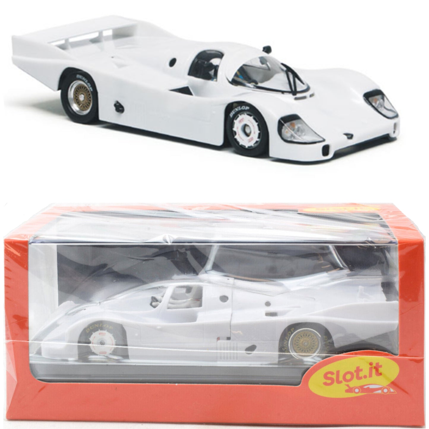 Slot.it Porsche 956C LH White Kit 1/32 Slot Car SICA02Z CA02Z