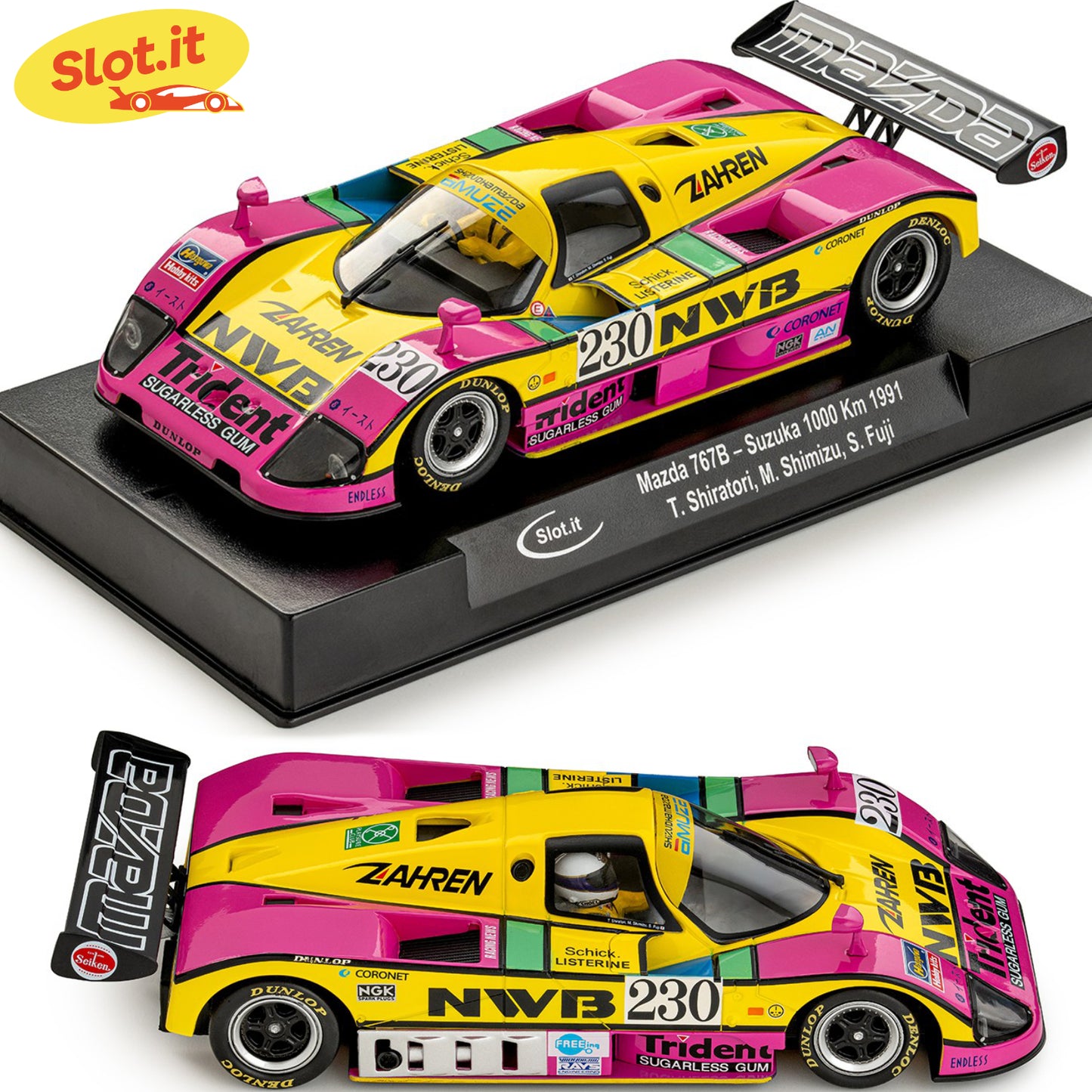 Slot.it Mazda 767B Suzuka 1000km 1991 1/32 Slot Car SICA60A CA60A