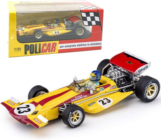 Policar March 701 Monaco GP 1970 Ronnie Peterson 1/32 Slot Car CAR04C PCAR04C