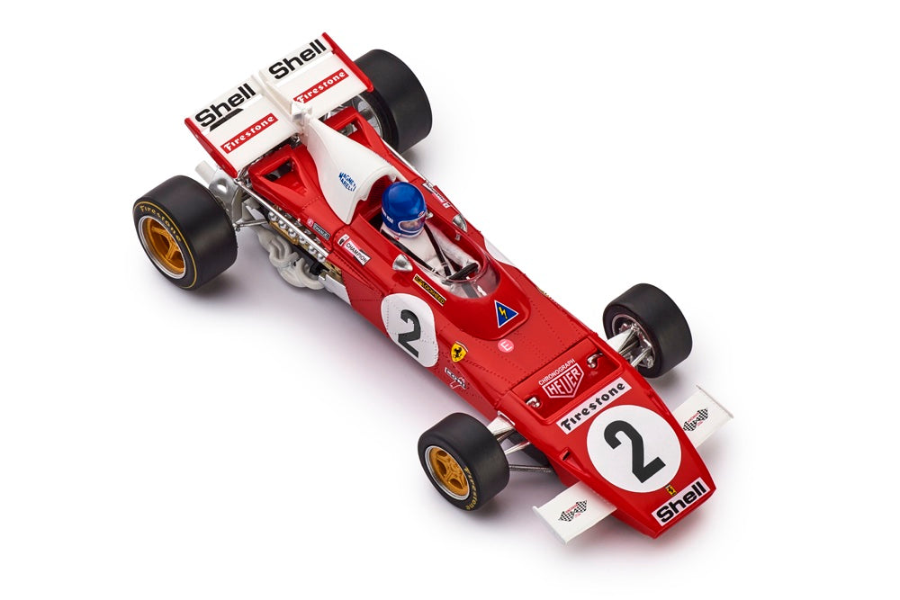 Policar Ferrari 312 B2 Jacky Ickx Zandvoort GP 1971 1/32 Slot Car CAR05A 312B2
