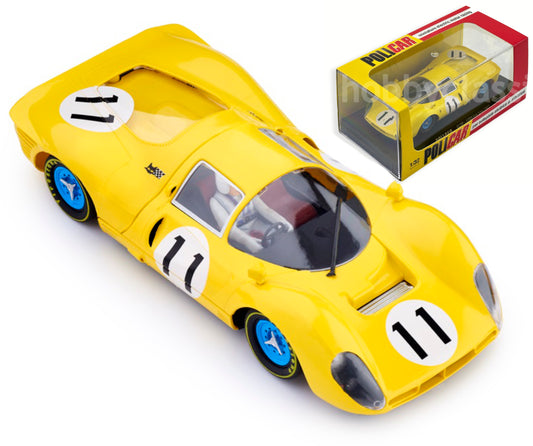 Policar Ferrari 412P 1000km Spa 1967 1/32 Slot Car CAR06B