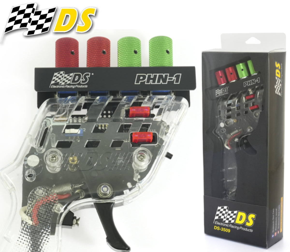 DS Electronic Controller DS-3509 PHN-0 Slot Car Hand Controller 1/32 ...