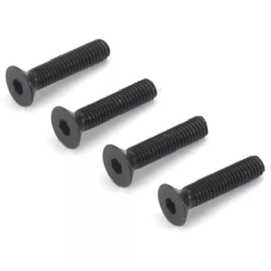Dubro 2289 M3x14mm FHCS Flat Head Cap Screws (4)