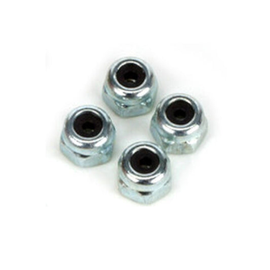 Dubro 2102 Nylon Locknuts 4mm (4) - DUB2102