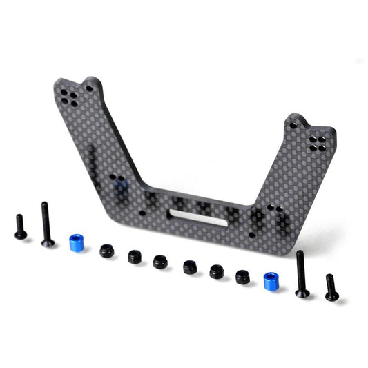 EXOTEK RACING ETK1982 Slash Carbon Fiber Front Drag Tower: Shorter 4Tec Shocks