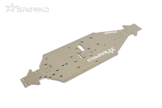 Sparko F8T Truggy 7075 Aluminum Chassis (Hard Anodizing)