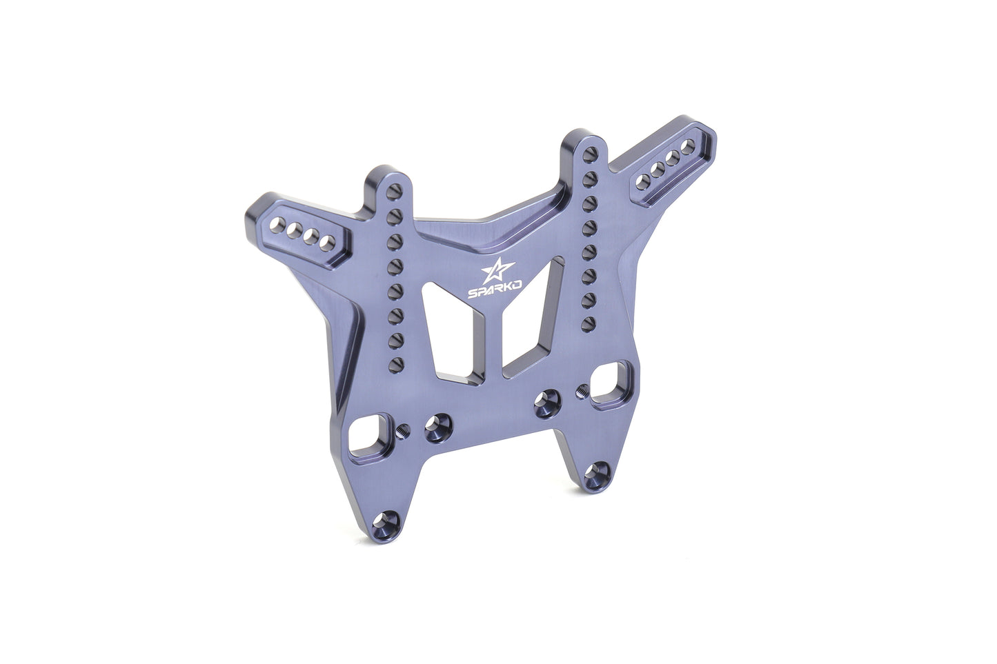 Sparko F8T Truggy 7075 Aluminum Front Shock Tower (Dark Blue)