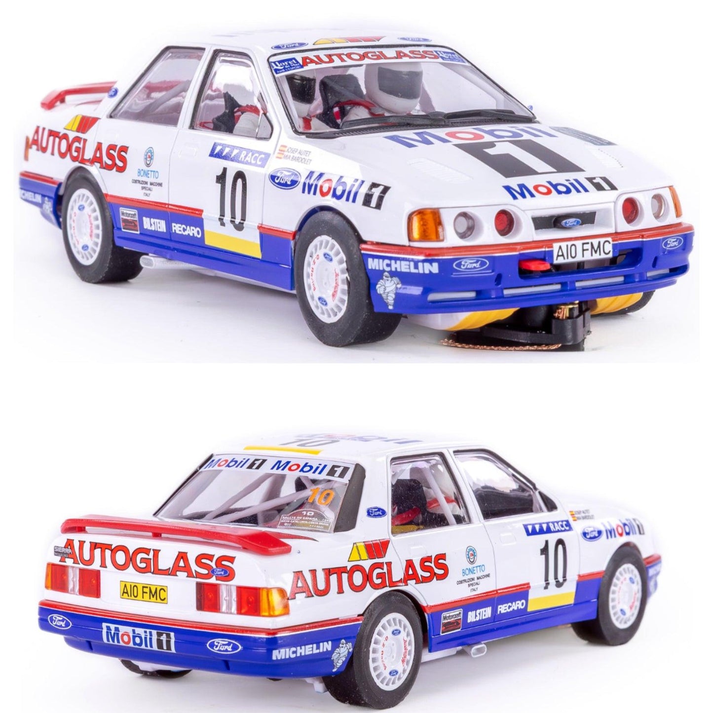 Fly E2123 Ford Sierra Cosworth '92 Rally Catalunya 1/32 Slot Car.