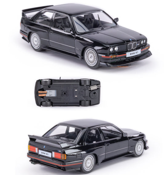Fly E2127 BMW M3 E30 Street Version Black 1/32 Slot Car