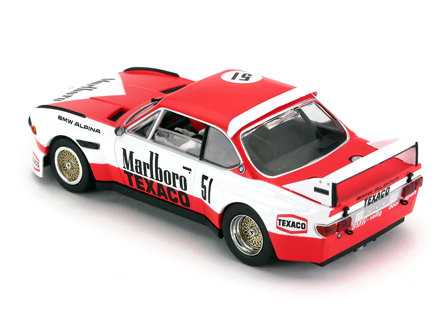 Fly BMW 3.0 CSL Zandvoort 1974 Vermeulen Marlboro 1/32 Slot Car