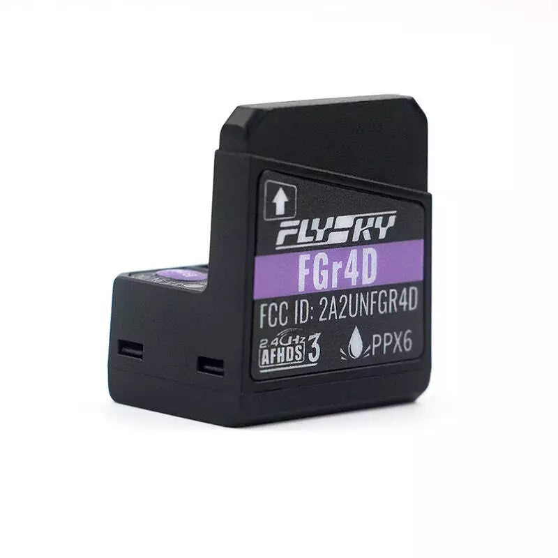 Flysky FGr4D 2.4G 4CH AFHDS 3 [Waterproof PPX6] Receiver Dual Antenna
