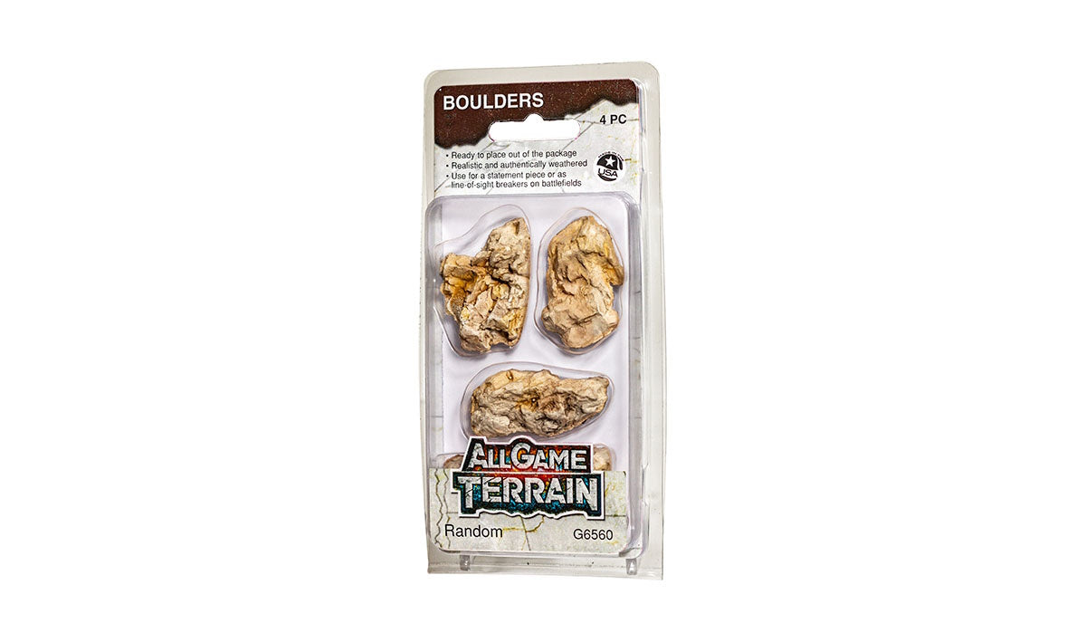 Woodland Scenics G6560 All Game Terrain Boulders Random